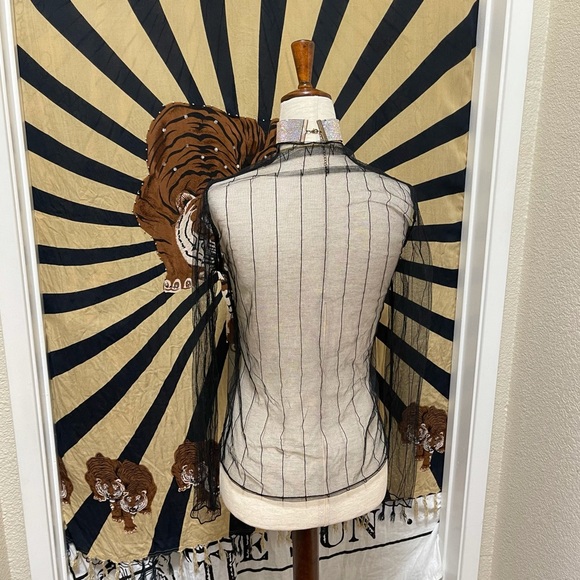 🌈 Beautiful contemporary mesh top - Picture 7 of 11